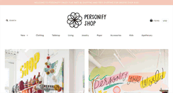 Desktop Screenshot of personifyshop.com